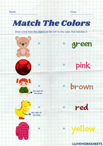 MATCH THE COLORS