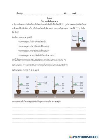 การลำเลียงธาตุอาหารในพืช