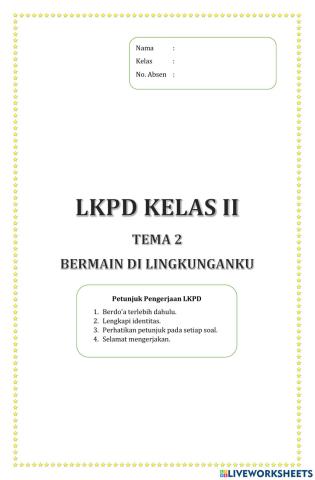 Bermain di Lingkunganku