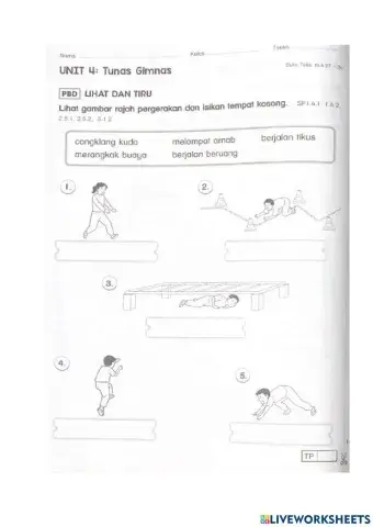 Unit 4 : tunas gimnas