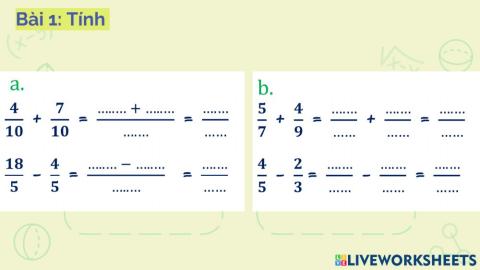 Lớp 5 - môn toán