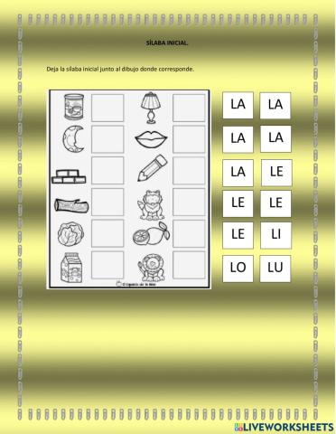 Sílaba inicial L