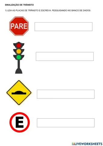 Sinalização de trânsito