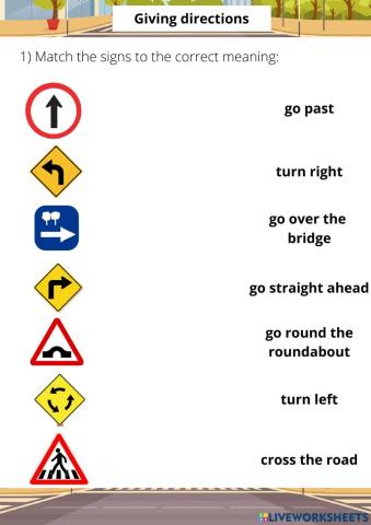 Giving directions