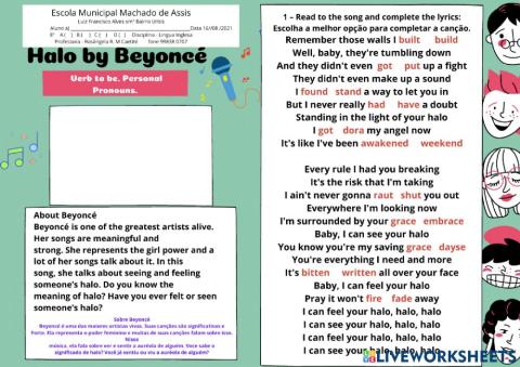 Song Halo by Beyoncé