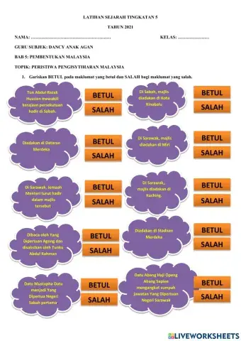 Tingkatan 5 bab 5 pembentukan malaysia
