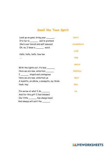 Smell Like Teen Spirit