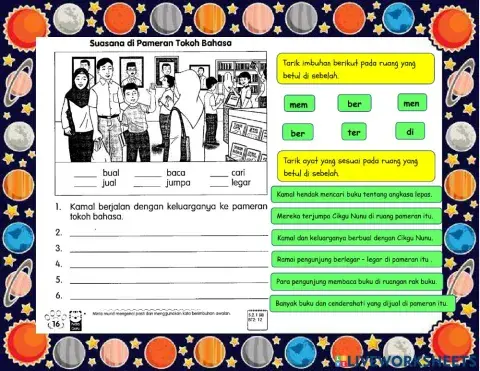 Bahasa melayu tahun 2- bina ayat dengan imbuhan