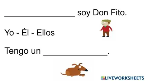 Don Fito y su presentación