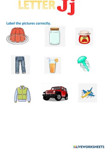 Letter -j-