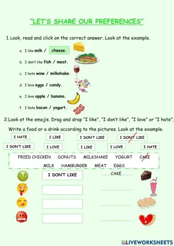 Let's Share our Preferences