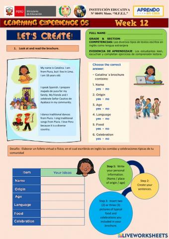 WEEK 12- LET's CREATE