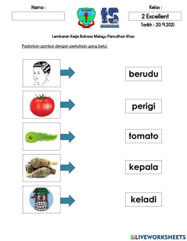 Kemahiran 7 : Perkataan KV+KV+KV