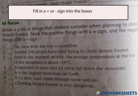 Checking facts about Mount Everest