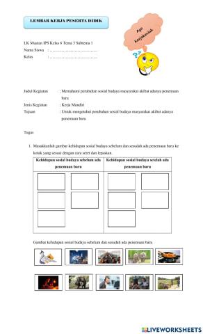 Kuis IPS Tema 3 Subtema 1