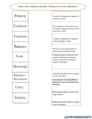 Principles of design