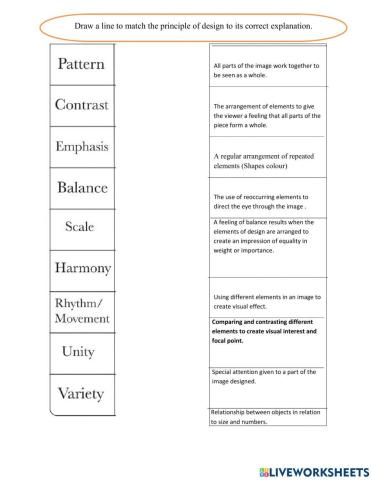 Principles of design