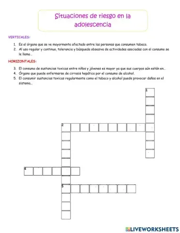 Situaciones de riesgo