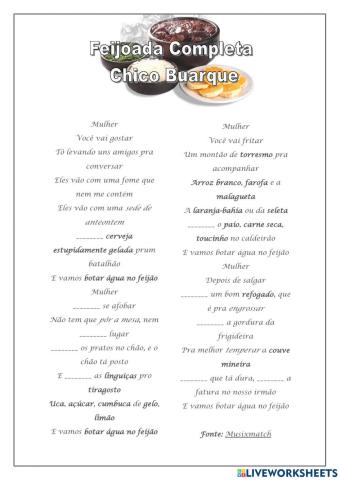Feijoada Completa (Chico Buarque)