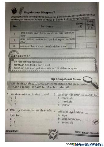 LLATIHAN QURAN KELAS 1