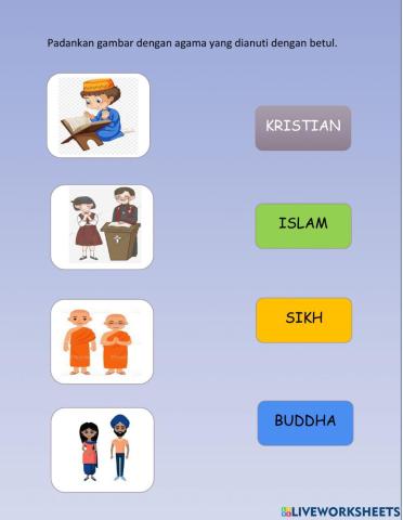 Moral tahun 4 ( agama dan kepercayaan )