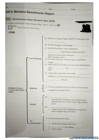 Pembentukan dasar ekonomi baru (deb)