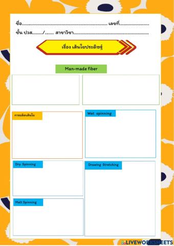 เส้นใยประดิษฐ์