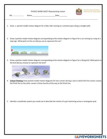 Graphing motion 1