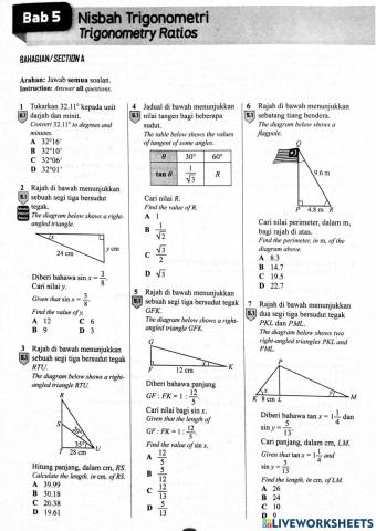 Matematik tingkatan 3