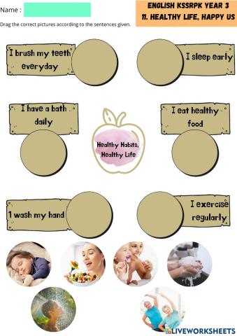 Healthy habit, healthy life