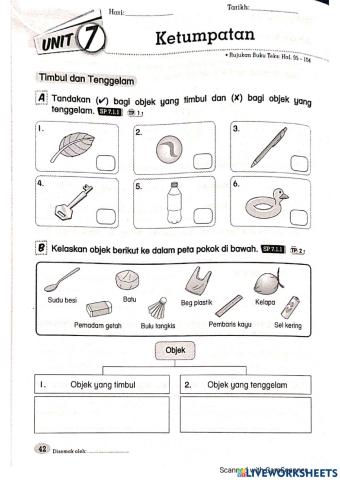 Sains tahun 3 :ketumpatan