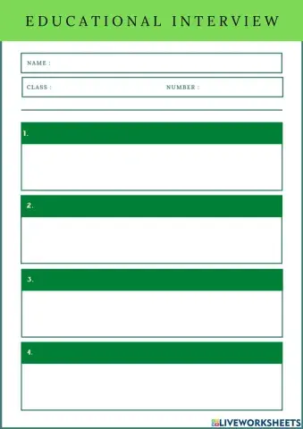 Educational Interview