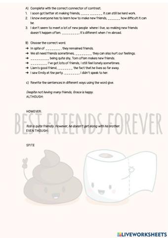 Connectors of contrast