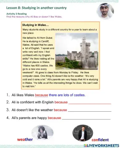 Access 8 - T1 - U1 - L8 - Act 3