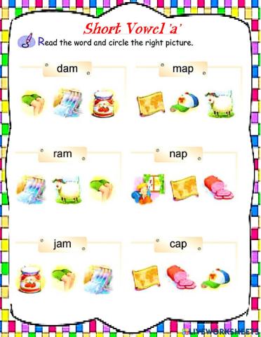 Short Vowel a