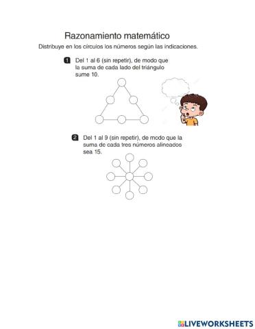 Razonamiento matemático