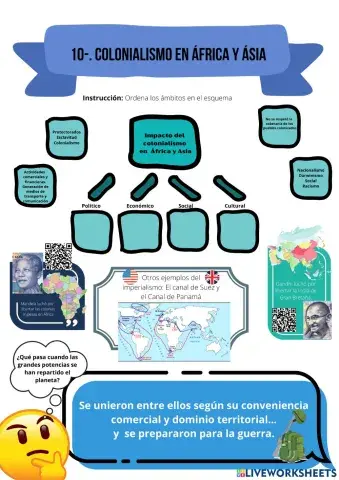 Colonialismo en Asia y África