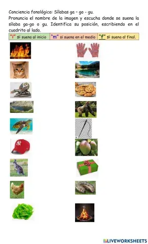 Conciencia Fonológica