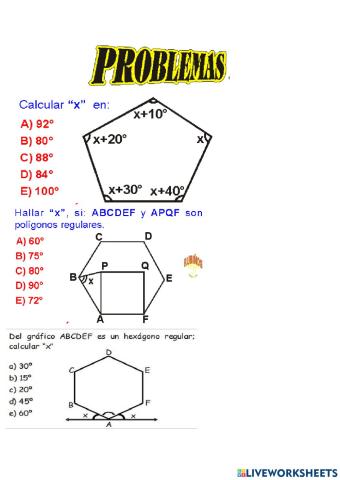 Repaso- Geometría - Trilce