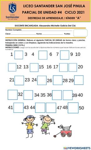 Parcial Destrezas de aprendizaje