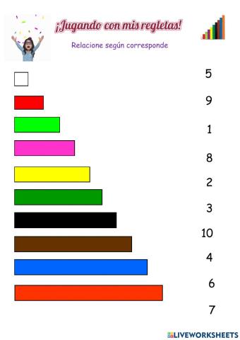 Jugando con mis regletas