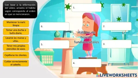 Hábitos de higiene fundamentales