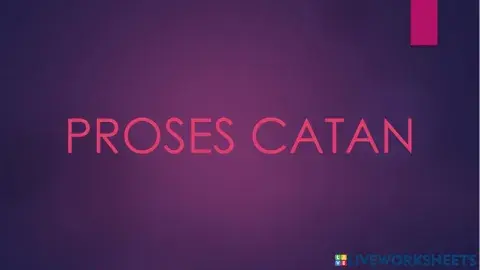 Latihan Proses Catan