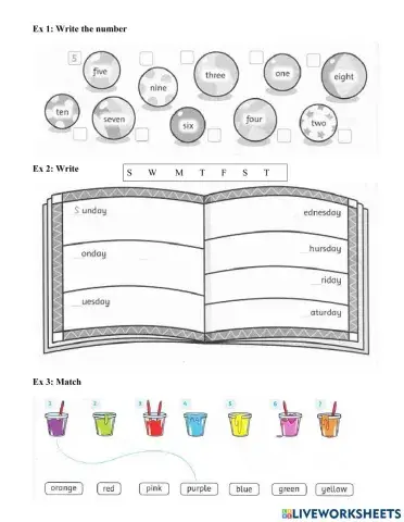Fa1 Starter: Lesson 3 and 4