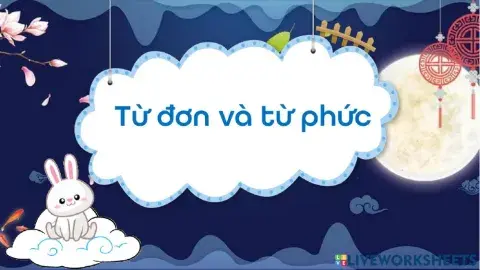 Từ đơn và từ phức