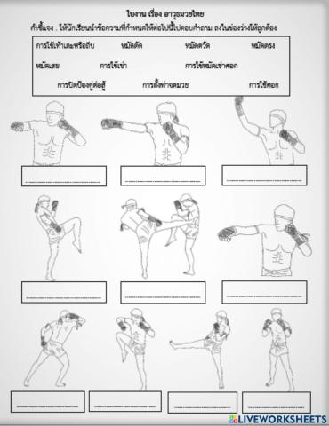 กีฬามวยไทย