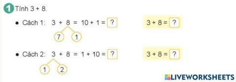 Toán - Tiết 2 - Tuần 4 - Bài 1