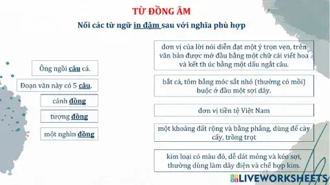 Từ đồng âm