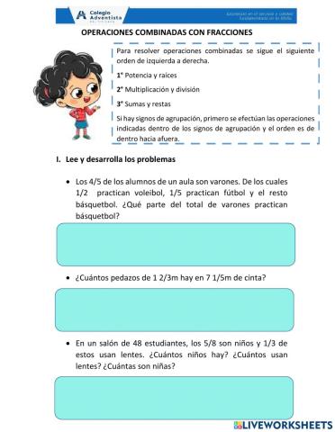 Operaciones combinadas