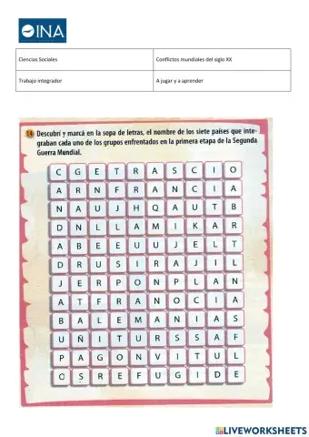 Conflictos mundiales